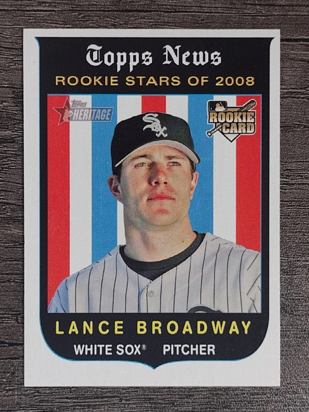 2008 Topps Heritage #119 Lance Broadway