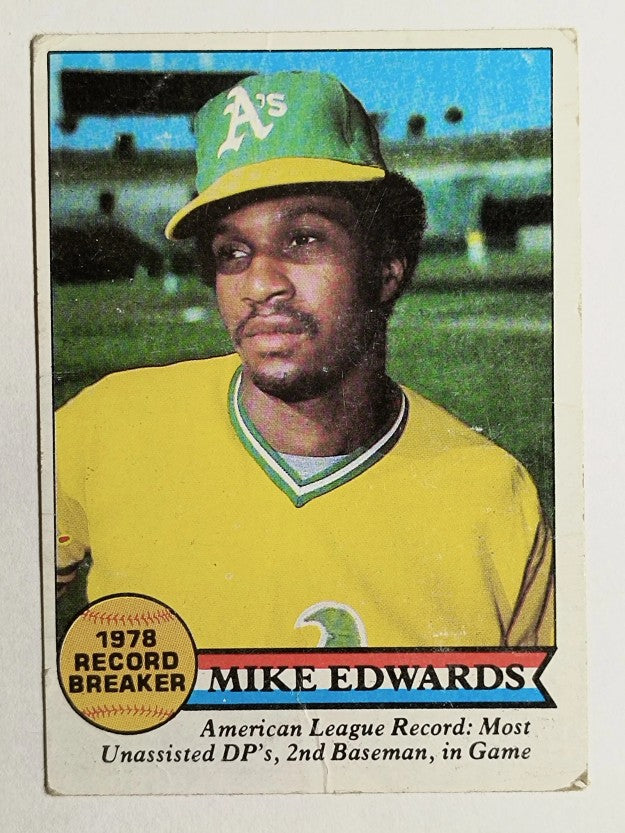 1979 Topps #201 Mike Edwards RB (POOR)