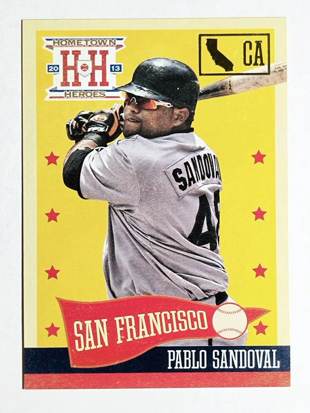 2013 Hometown Heroes States #173 Pablo Sandoval