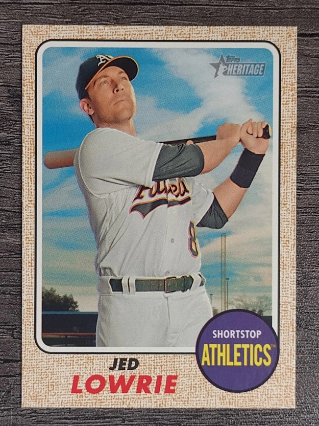 2017 Topps Heritage #226 Jed Lowrie
