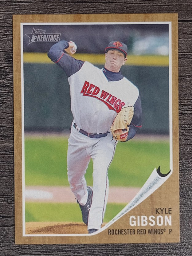 2011 Topps Heritage Minors #13 Kyle Gibson
