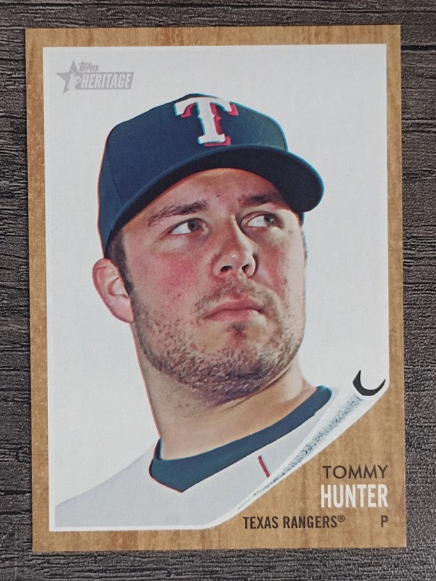 2011 Topps Heritage #324 Tommy Hunter