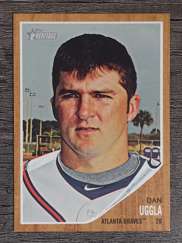 2011 Topps Heritage #367 Dan Uggla