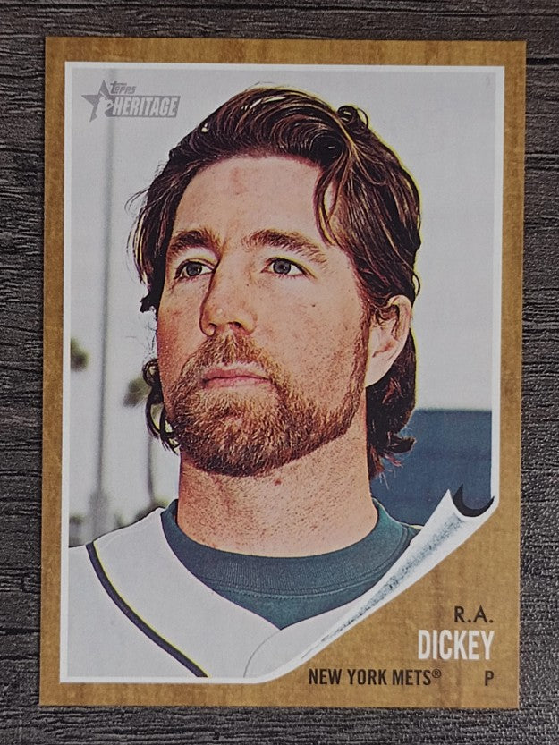 2011 Topps Heritage #94 R.A. Dickey