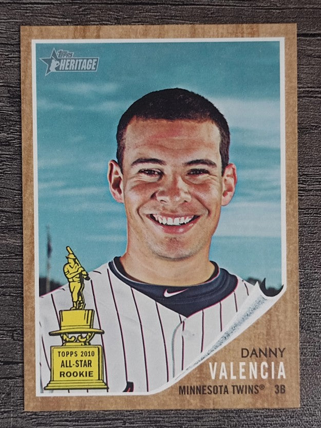 2011 Topps Heritage #283 Danny Valencia