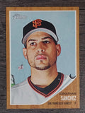 2011 Topps Heritage #71 Jonathan Sanchez
