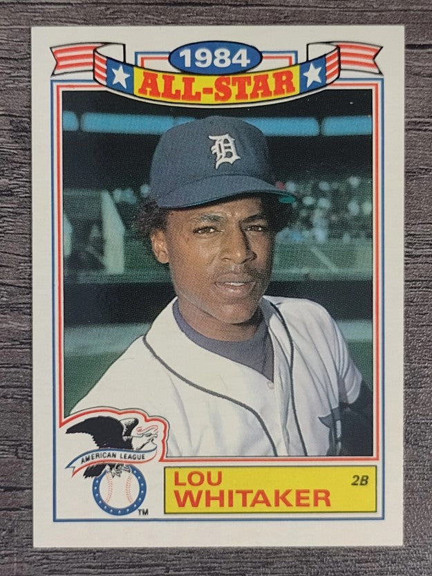 1985 Topps Glossy All-Stars #14 Lou Whitaker