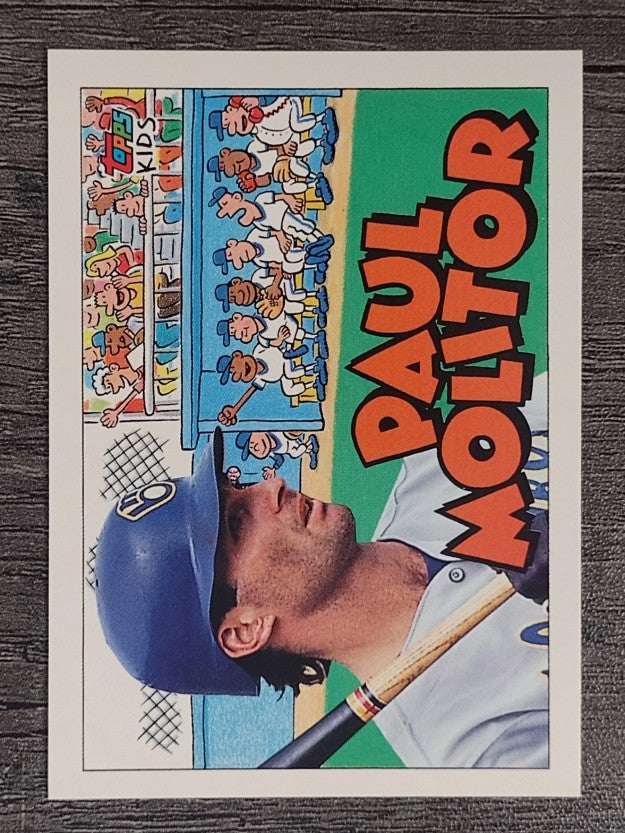 1992 Topps Kids #81 Paul Molitor