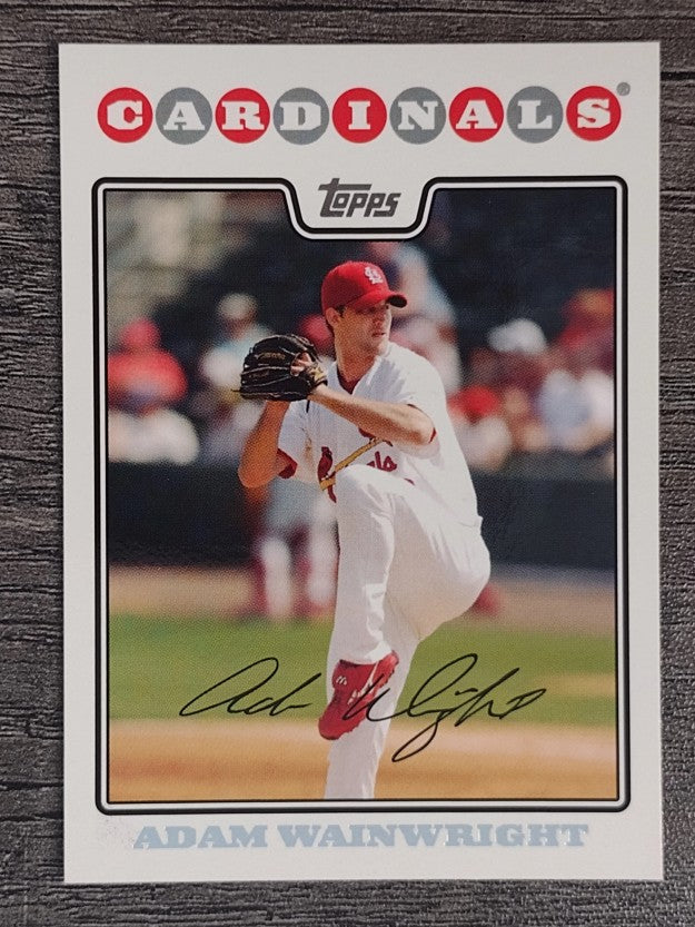2008 Topps #244 Adam Wainwright