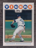 2008 Topps #503 Jeremy Bonderman