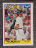 1988 Topps UK Minis #49 Paul Molitor