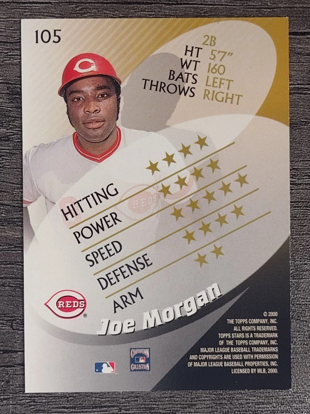 2000 Topps Stars #105 Joe Morgan