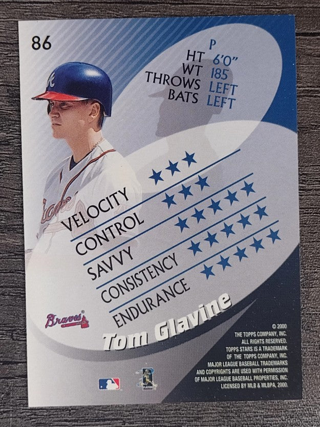 2000 Topps Stars #86 Tom Glavine