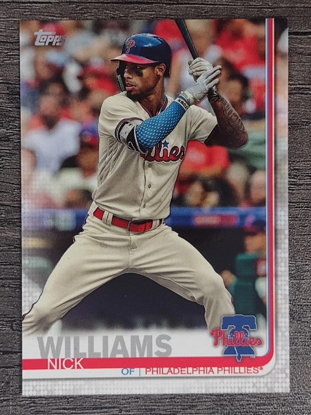 2019 Topps #543 Nick Williams