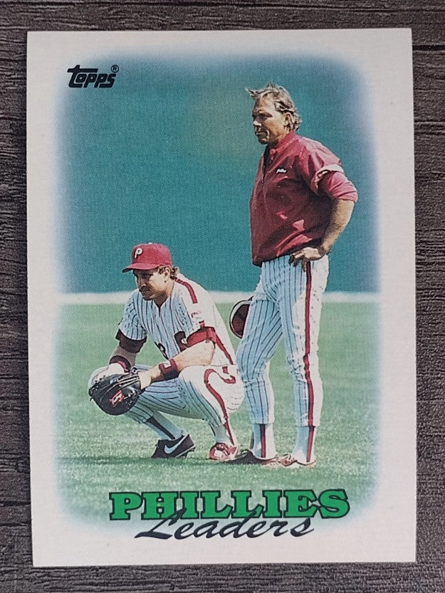 1988 Topps #669 Lance Parrish/Mike Ryan CO TL