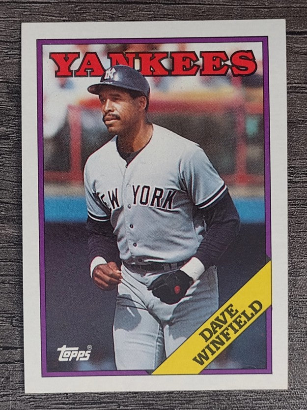 1988 Topps #510 Dave Winfield