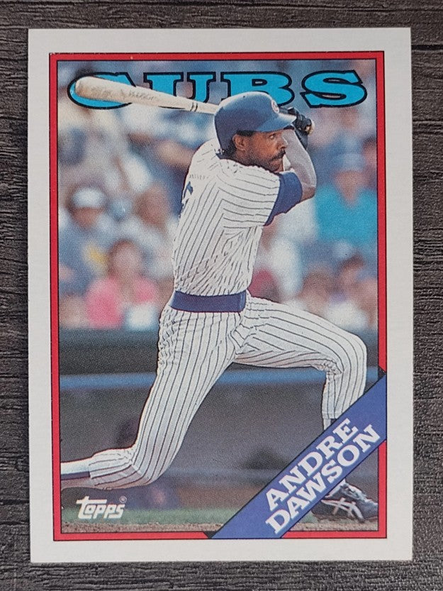 1988 Topps #500 Andre Dawson