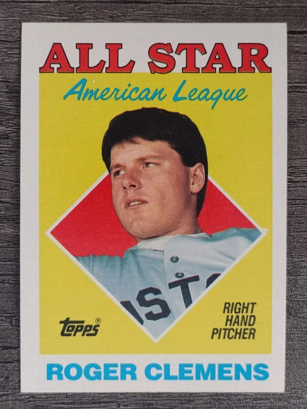 1988 Topps #394 Roger Clemens AS