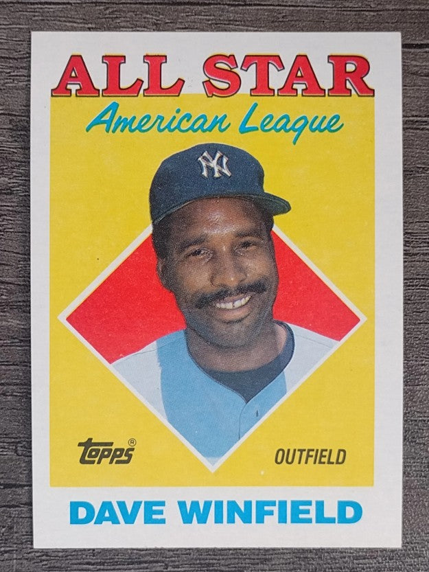 1988 Topps #392 Dave Winfield AS