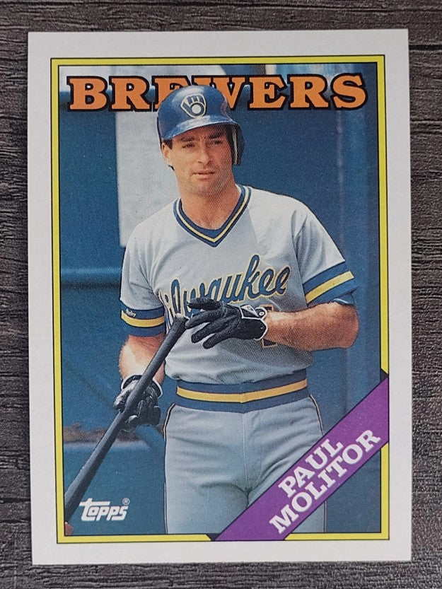1988 Topps #465 Paul Molitor