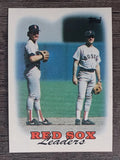 1988 Topps #21 Wade Boggs/Spike Owen TL