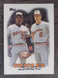 1988 Topps #51 Eddie Murray/Cal Ripken TL