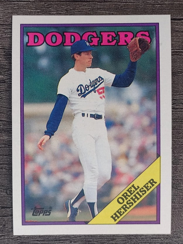 1988 Topps #40 Orel Hershiser