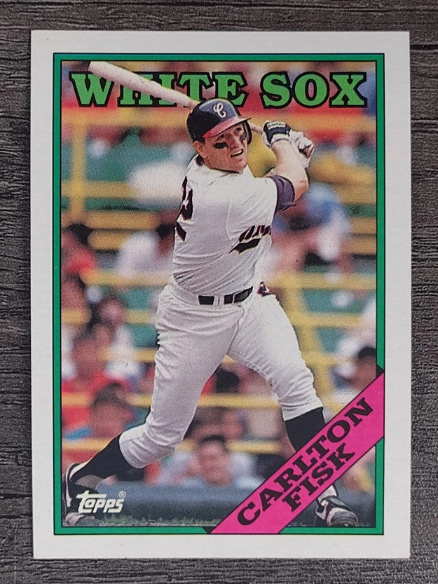 1988 Topps #385 Carlton Fisk