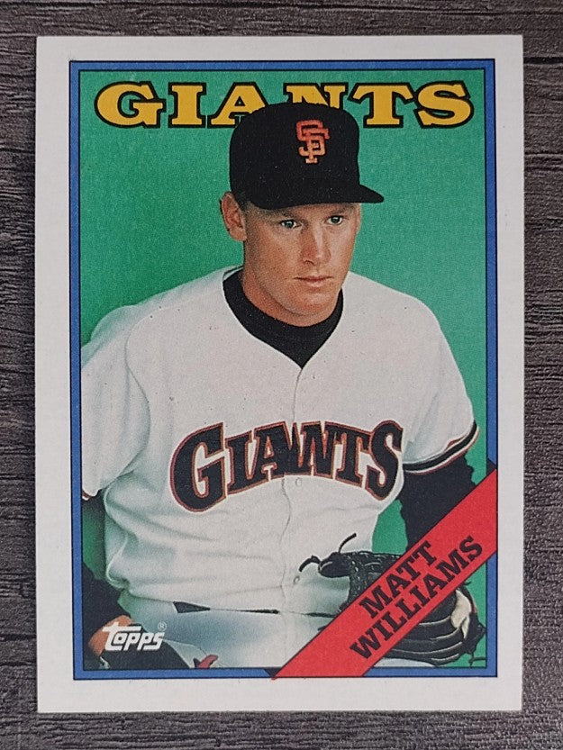 1988 Topps #372 Matt Williams RC