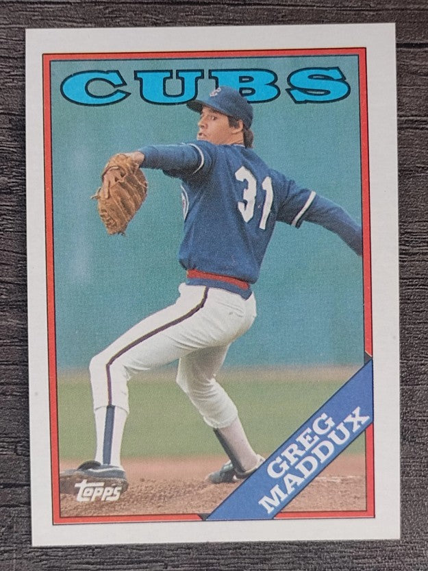1988 Topps #361 Greg Maddux