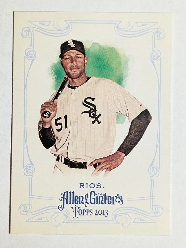 2013 Topps Allen and Ginter #308 Alex Rios SP