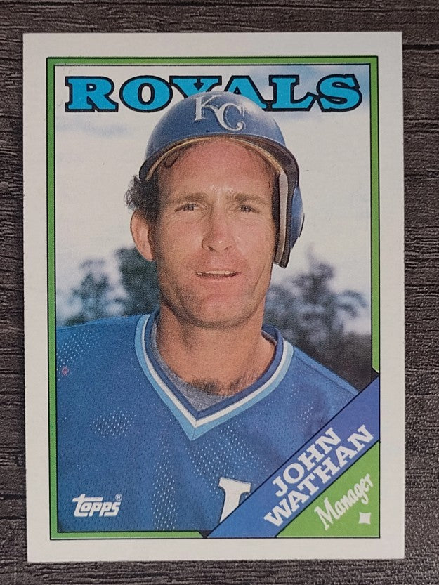 1988 Topps #534 John Wathan MG