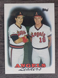 1988 Topps #381 Wally Joyner/Jack Howell TL