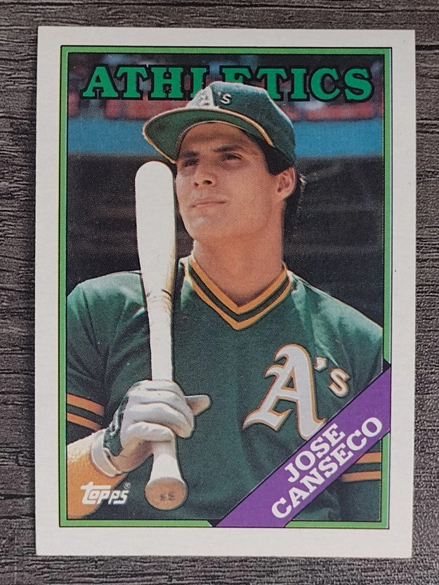 1988 Topps #370 Jose Canseco