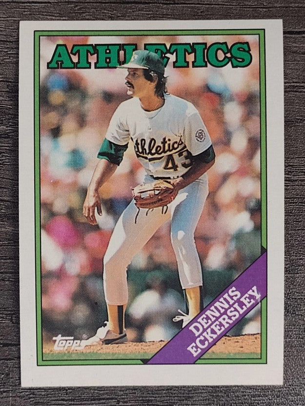 1988 Topps #72 Dennis Eckersley
