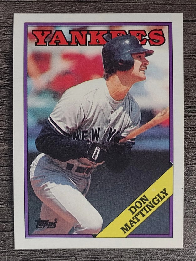 1988 Topps #300 Don Mattingly