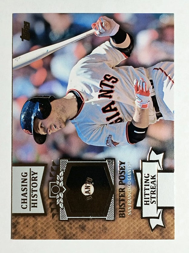 2013 Topps Chasing History #CH139 Buster Posey