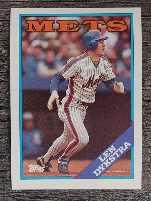 1988 Topps #655 Len Dykstra