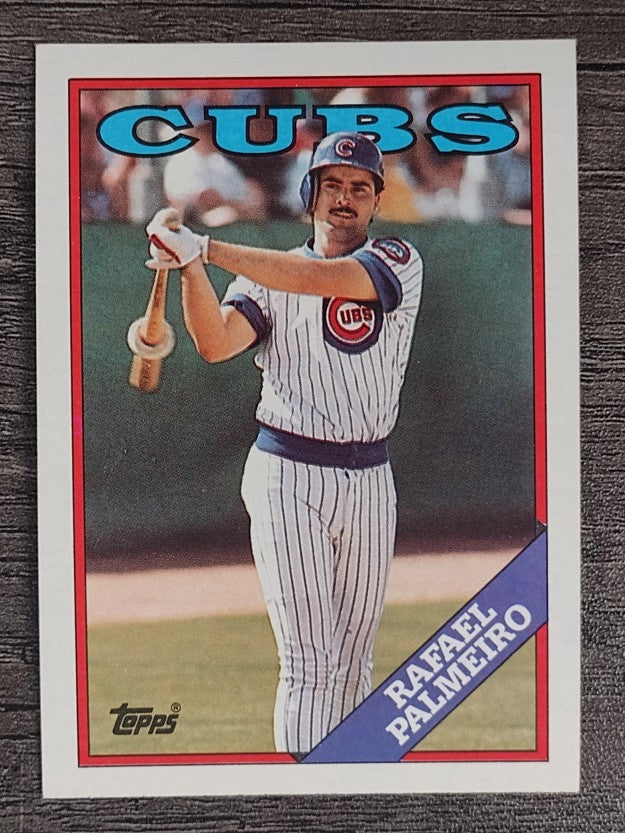 1988 Topps #186 Rafael Palmeiro