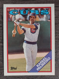 1988 Topps #186 Rafael Palmeiro