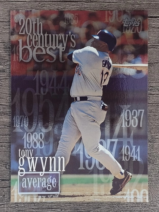 2000 Topps #229 Tony Gwynn 20CB