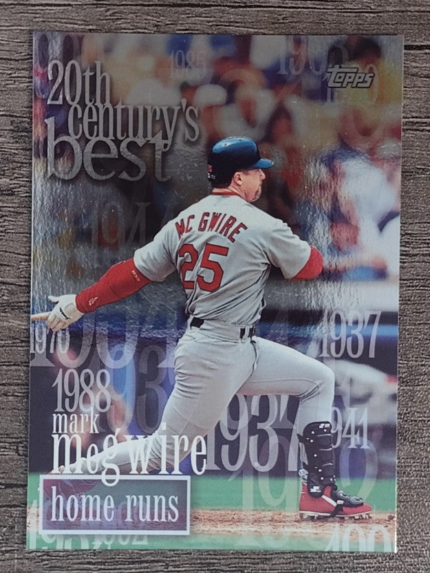 2000 Topps #232 Mark McGwire 20CB