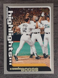 2000 Topps #458 Wade Boggs SH