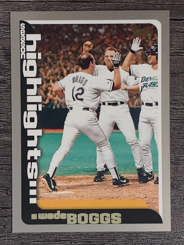 2000 Topps #458 Wade Boggs SH