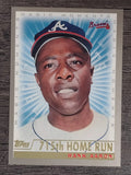 2000 Topps #237D Hank Aaron MM 715th HR