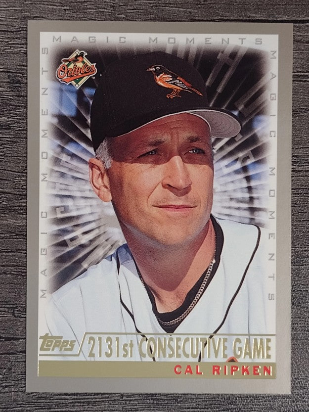 2000 Topps #238C Cal Ripken MM 2131 Game