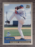 2000 Topps Traded #T5 Robbie Morrison RC