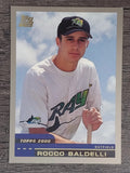 2000 Topps Traded #T86 Rocco Baldelli RC