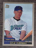 2000 Topps Traded #T15 Lyle Overbay RC