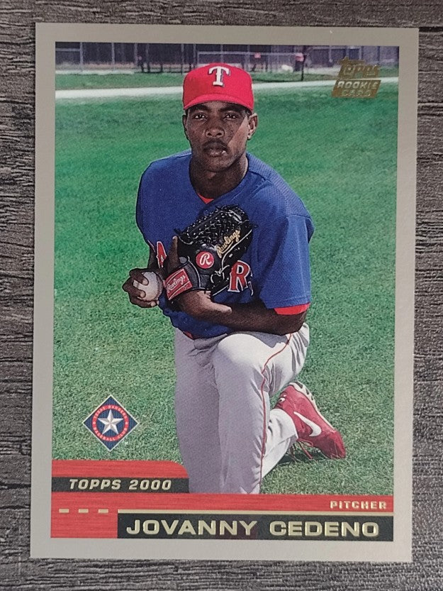 2000 Topps Traded #T43 Jovanny Cedeno RC